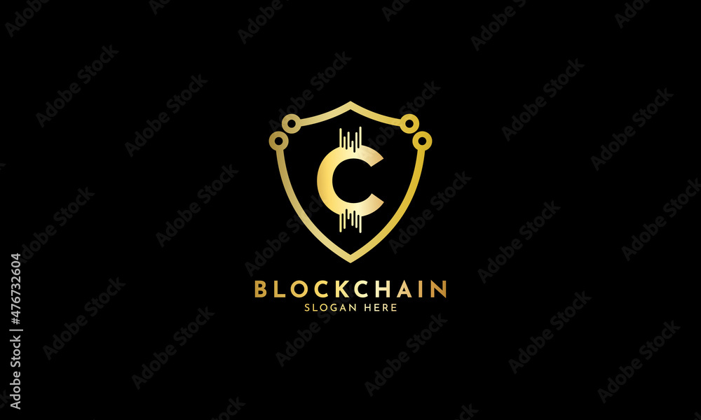 Crypto coin logos. Initial letter C logo, icon - Vector Digital money, block chain, finance symbol. Connect technology and digital, gold currency data concept for your corporate identity Crypto coin logos. Initial letter C logo, icon - Vector Digital money, block chain, finance symbol. Connect technology and digital, gold currency data concept for your corporate identity