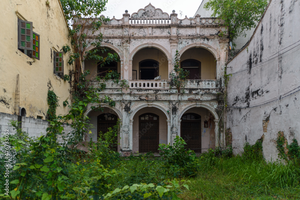 A derelict house in Malacca City, Malaysia.