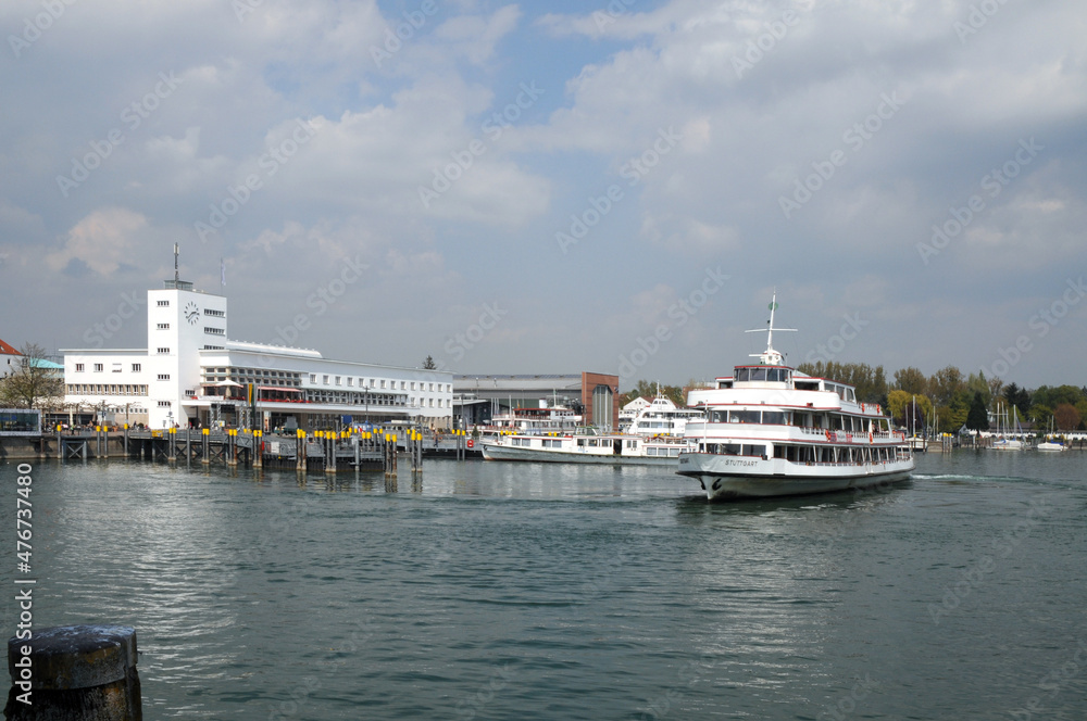Friedrichshafen am Bodensee, am Hafen