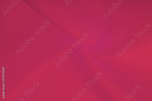 Bright red silk chiffon, fluttering in the wind like a daisy, shines like a ruby. Smooth hand of this satin-faced chiffon blends perfectly with your design ideas