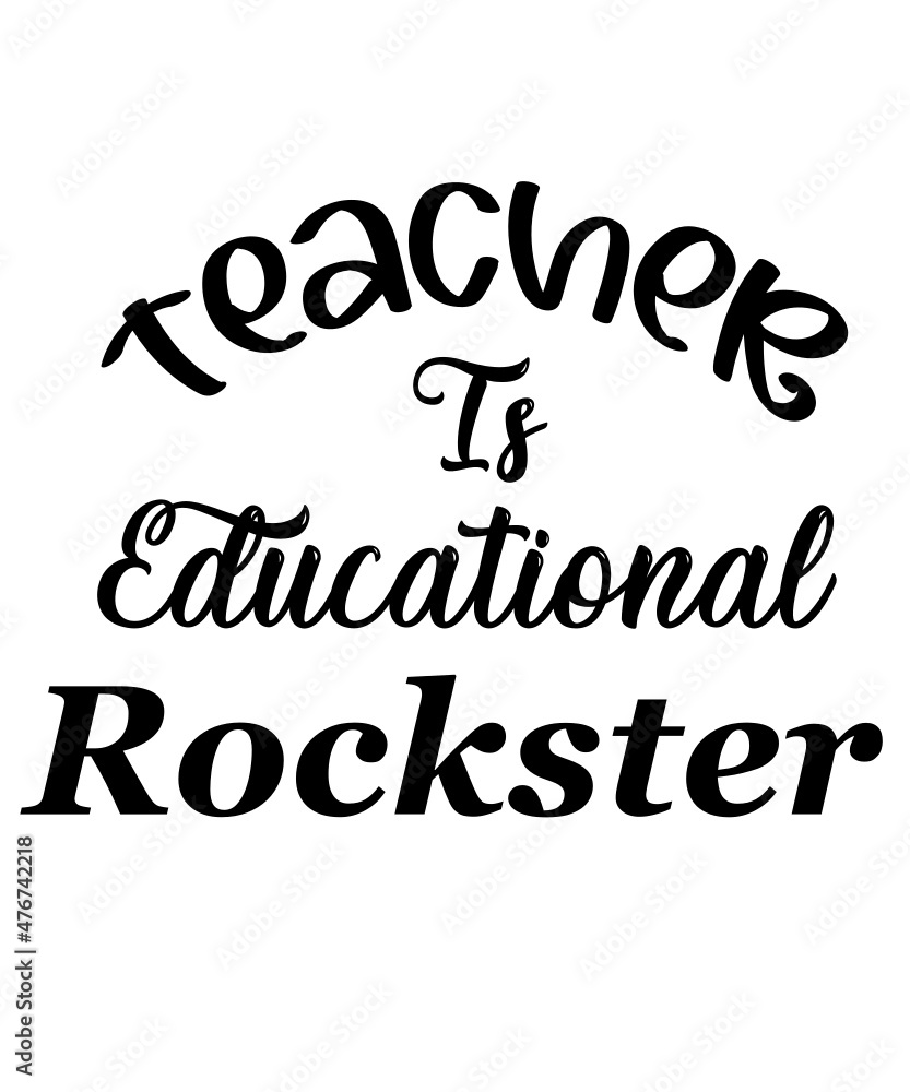 Obraz premium Teachers is Educatoin