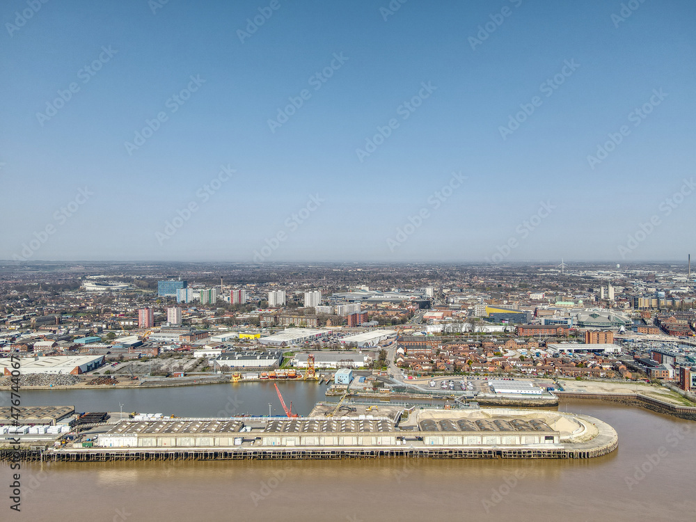 Kingston-upon-Hull, East Yorkshire, UK
The city of Hull in the UK