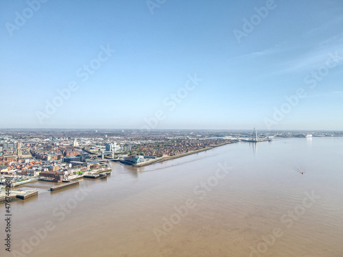 Kingston-upon-Hull, East Yorkshire, UK The city of Hull in the UK