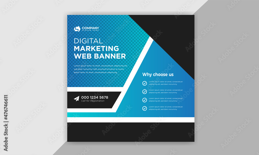 Digital Marketing social media post template. Social media post design. Web banner design. Digital Marketing social media post template. Social media post design. Web banner design.