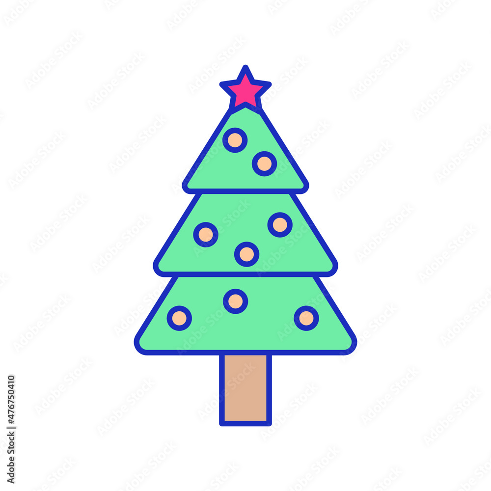 Christmas tree Vector icon which is suitable for commercial work and easily modify or edit it
Christmas tree Vector icon which is suitable for commercial work and easily modify or edit it
