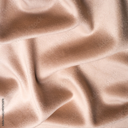 Texture, background, pattern. Fabric warm wool, beige, pastel sleep for autumn and winter, and your design. Thick with heavy weight, this is an excellent choice for your creativity
