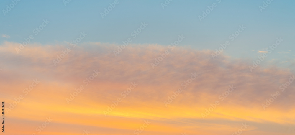 Название: Designer Photography. Sky and clouds cumulus on a blue background