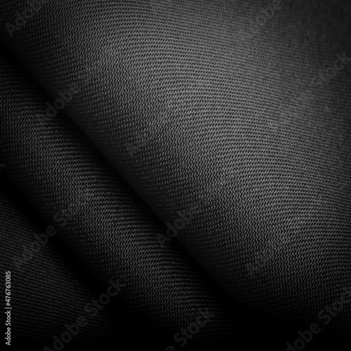 Satin Black Silk is a weave that usually has a glossy surface and a matte back, satin weave is characterized by four or more fillers or weft threads.