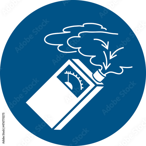 ISO 7010 M048 Use gas detector