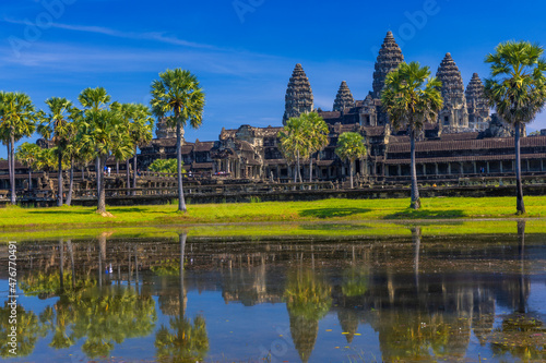 Angkor Wat temple  Cambodia