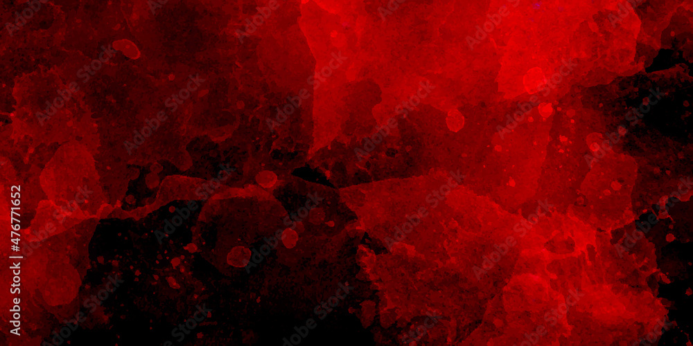 Red background with scratches and Old red scratched wall, grungy background or texture. Scary red wall for background. red wall scratches
