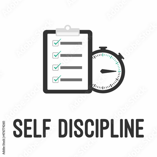 Discipline icon. Simple element illustration. Discipline concept symbol design. Can be used for web and mobile. eps 10
