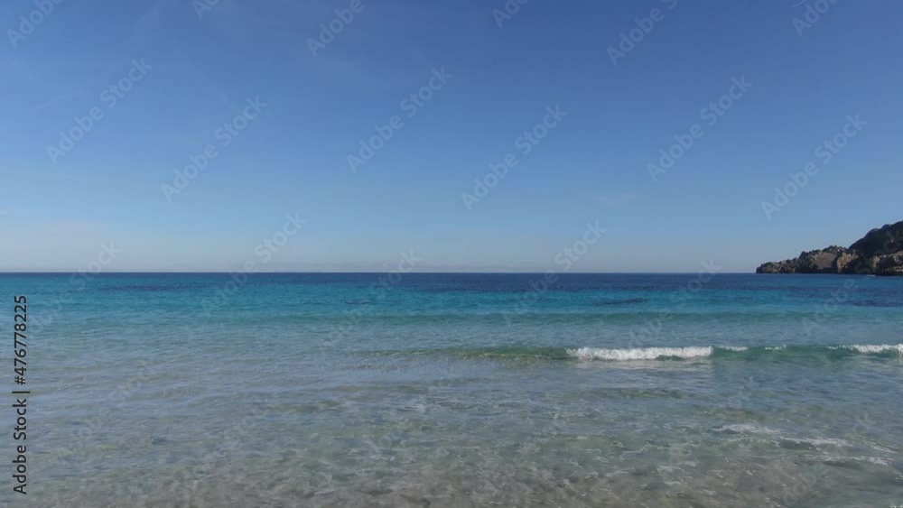Cala Agulla Mallorca beach. Beautiful view of the seacoast of mallorca with an amazing turquoise sea, in the middle of the nature. Concept of summer, travel, relax and enjoy Cala Agulla Mallorca beach. Beautiful view of the seacoast of mallorca with an amazing turquoise sea, in the middle of the nature. Concept of summer, travel, relax and enjoy