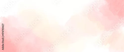 Panel kuchenny z motywem The pink watercolor backgrounds white. Used as a background in weddings and other tasks.