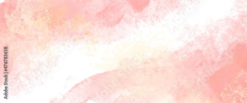 The pink watercolor backgrounds white. Used as a background in weddings and other tasks.