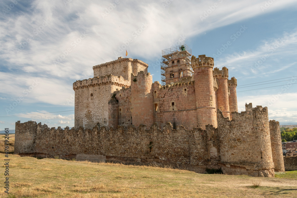 Castillo de Turegan, Castilla y León, España.