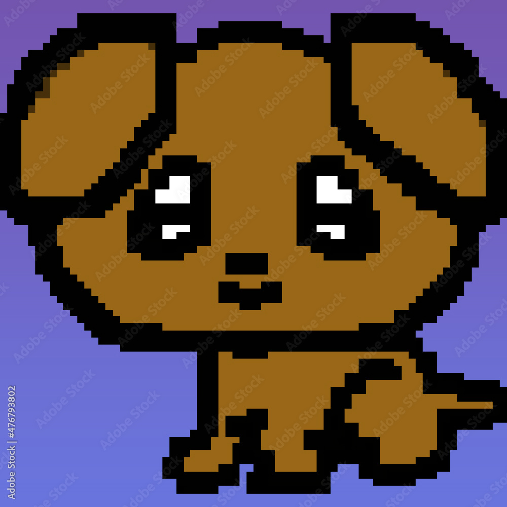 Fototapeta premium pixel art