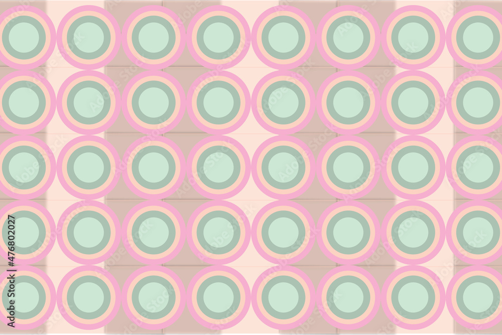 seamless pattern with circles seamless pattern with circles