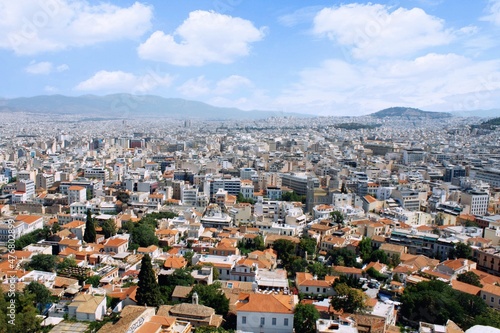 cityscape of Athens