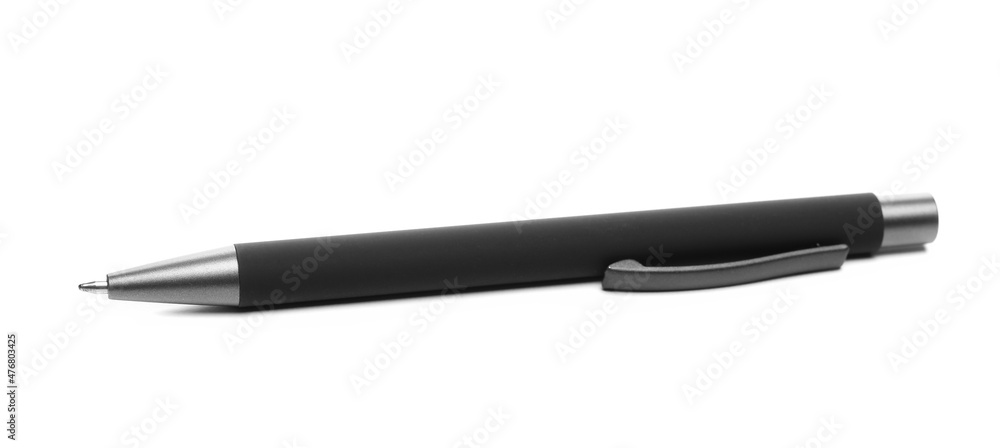 Black pen isolated on white background Black pen isolated on white background