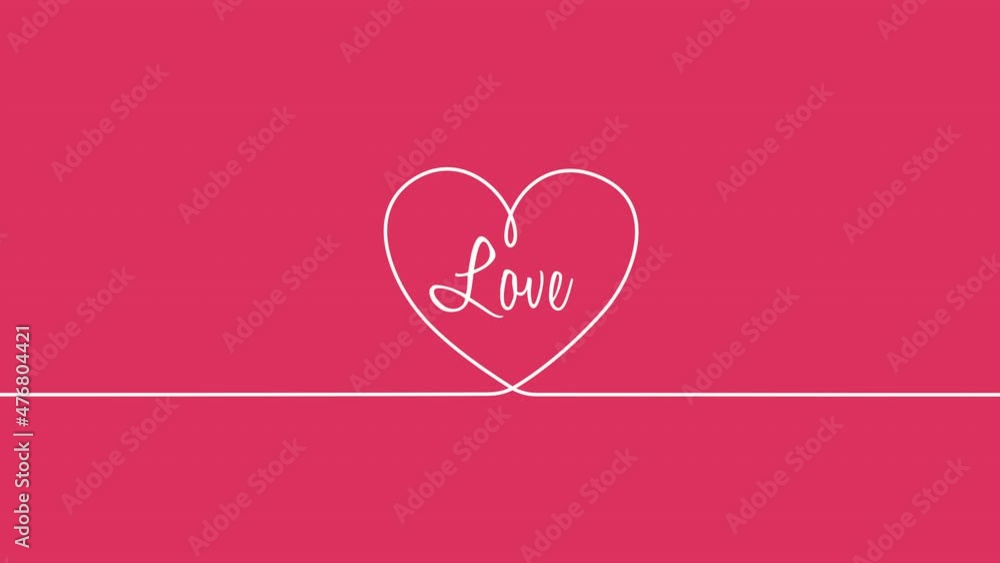 Love with heart on red texture, motion holidays, romantic and love style background Love with heart on red texture, motion holidays, romantic and love style background