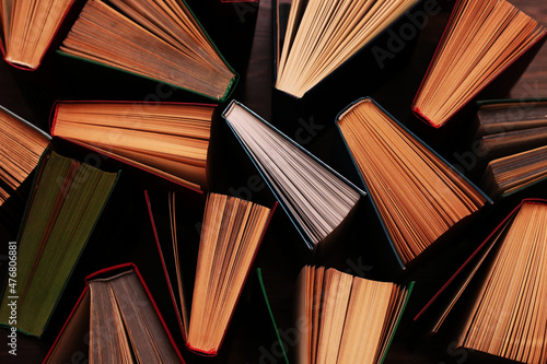 retro vintage books background