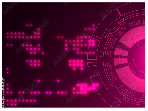 Abstract futuristic background technology sci fi vector image	