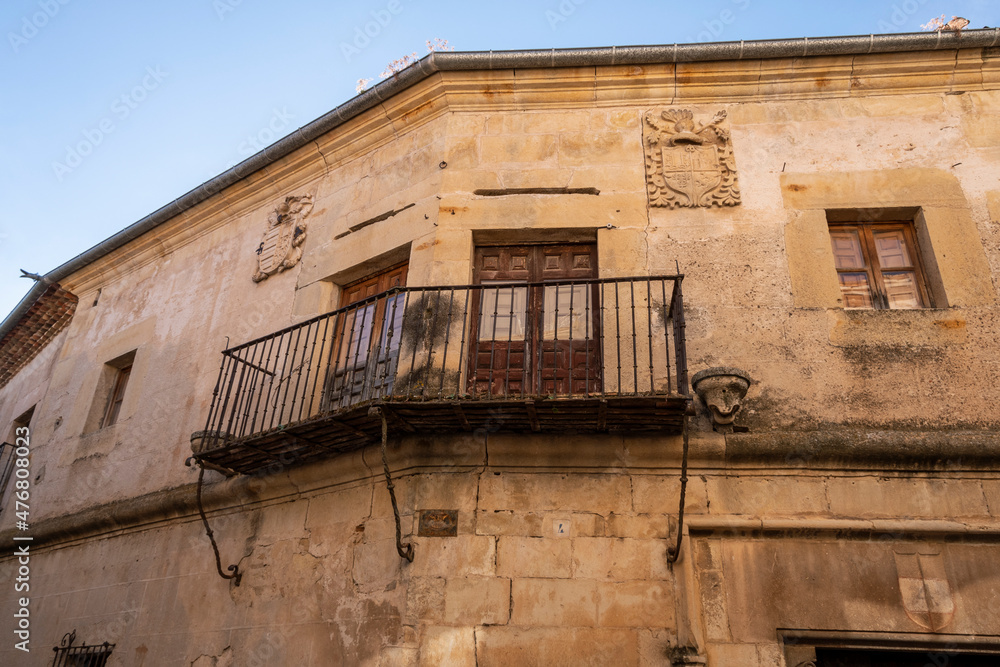 Antiguo pueblo de Pedraza, Castilla y León; España