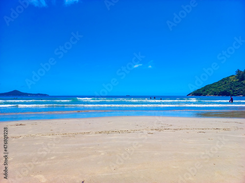 Concei    o beach  Bombinhas  state of Santa Catarina  Brazil