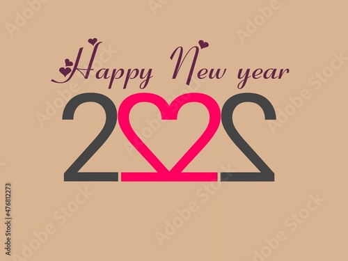 Happy New year 2022 template
