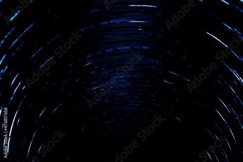 tube from the inside, abstract photo for background or texture