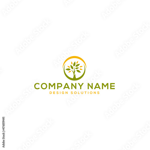 Fototapeta Naklejka Na Ścianę i Meble -  Minimalist simple design COMPANY NAME logo design