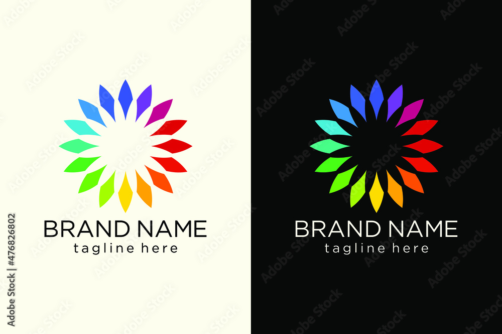 
Flower geometric logo design. Very suitable various business purposes also for symbol, logo, company name, brand name, icon and many more.