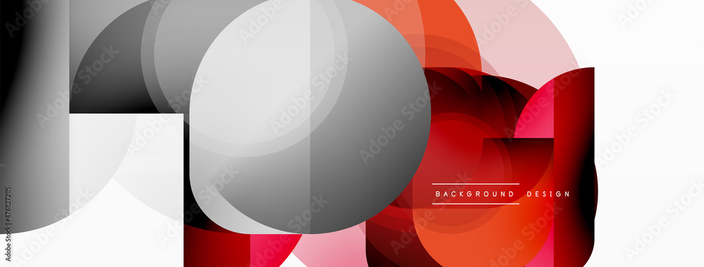 Creative geometric wallpaper. Minimal circle triangle and square line abstract background. Vector illustration for wallpaper banner background or landing page Creative geometric wallpaper. Minimal circle triangle and square line abstract background. Vector illustration for wallpaper banner background or landing page