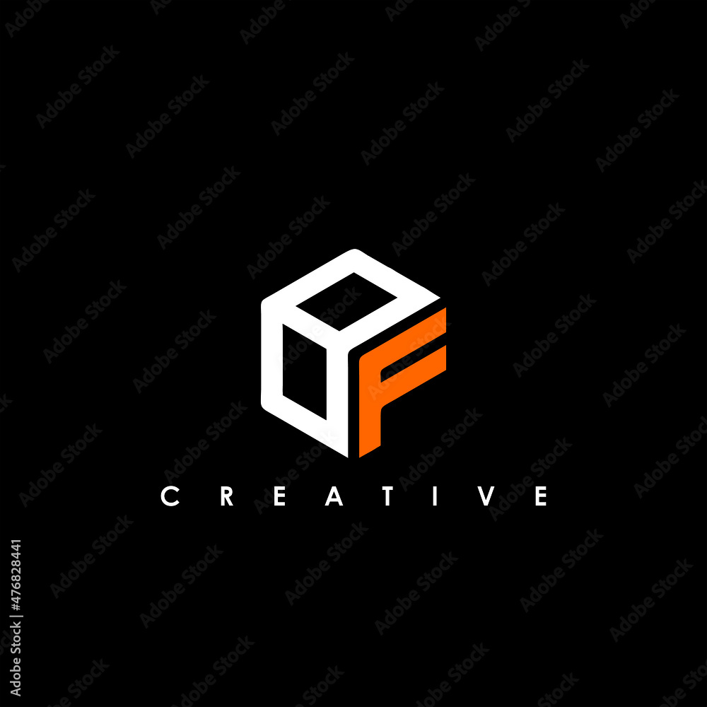 BF Letter Initial Logo Design Template Vector Illustration BF Letter Initial Logo Design Template Vector Illustration