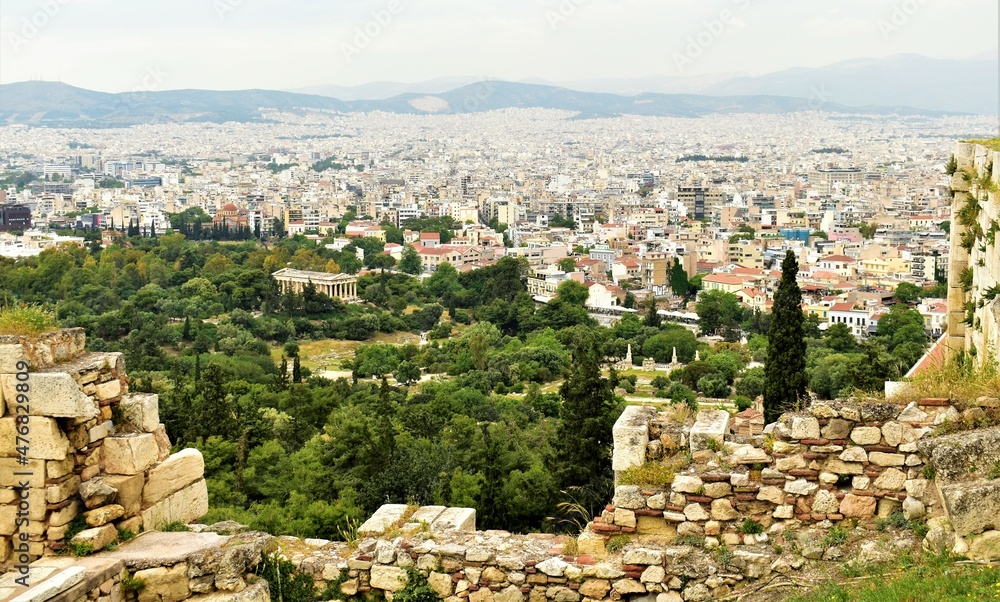 Cityscape of Athens 
