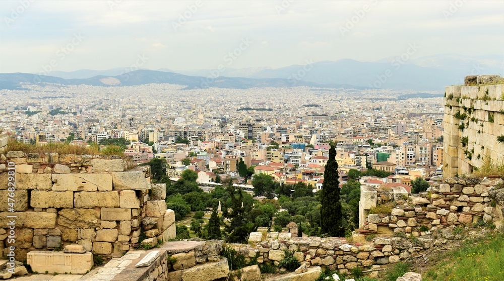 Naklejka premium view of Athens 