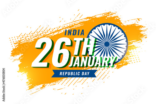 26th january indian republic day event background