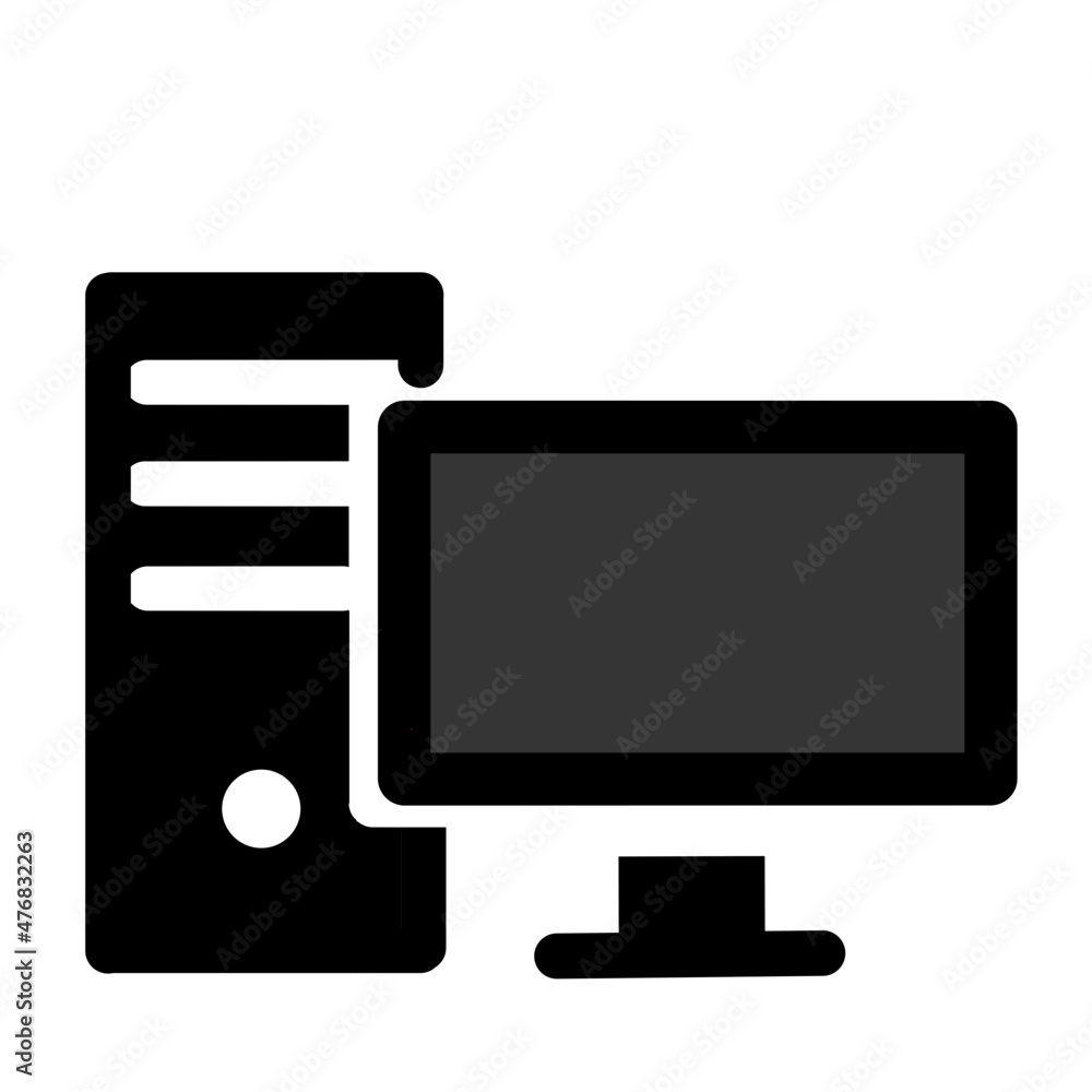 computer monitor icon computer monitor icon