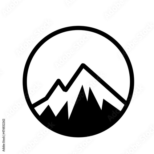 Free Download mountain icon - GFXLoad