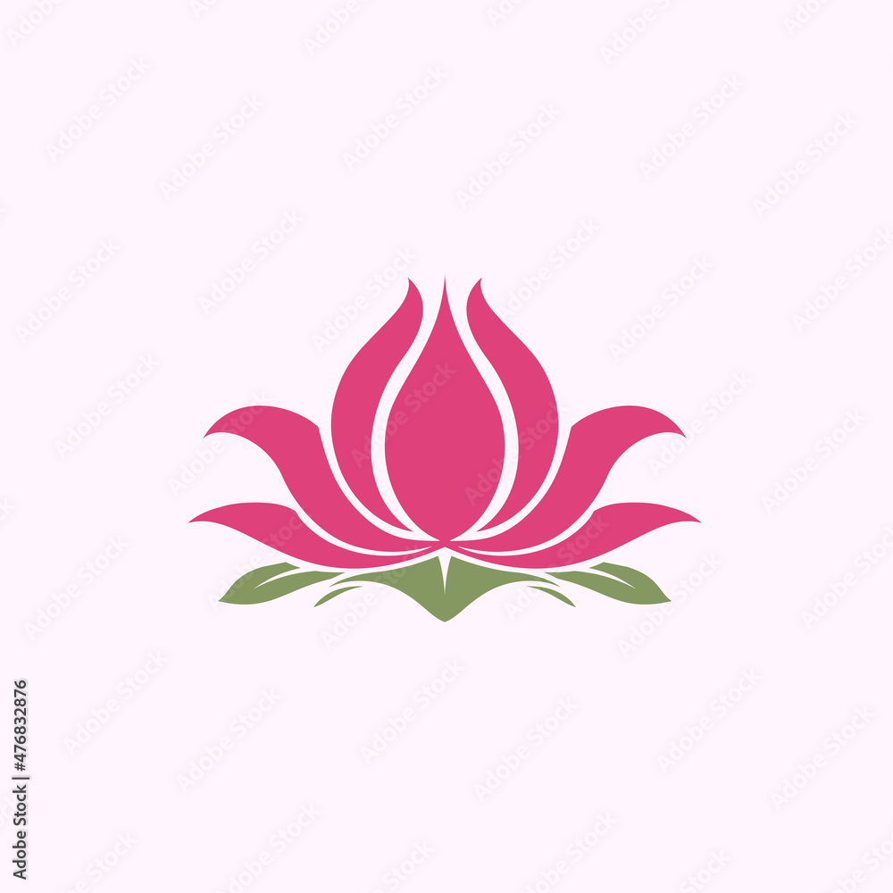 lotus flower logo. lotus flower logo.