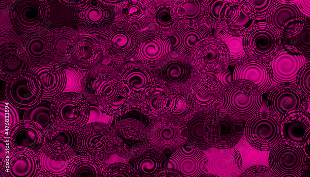 Abstract textured glowing neon purple background with circles. Abstract textured glowing neon purple background with circles.