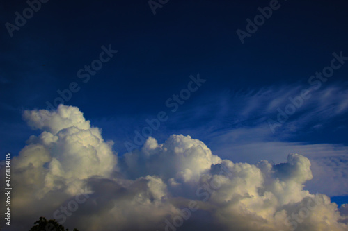sky and clouds