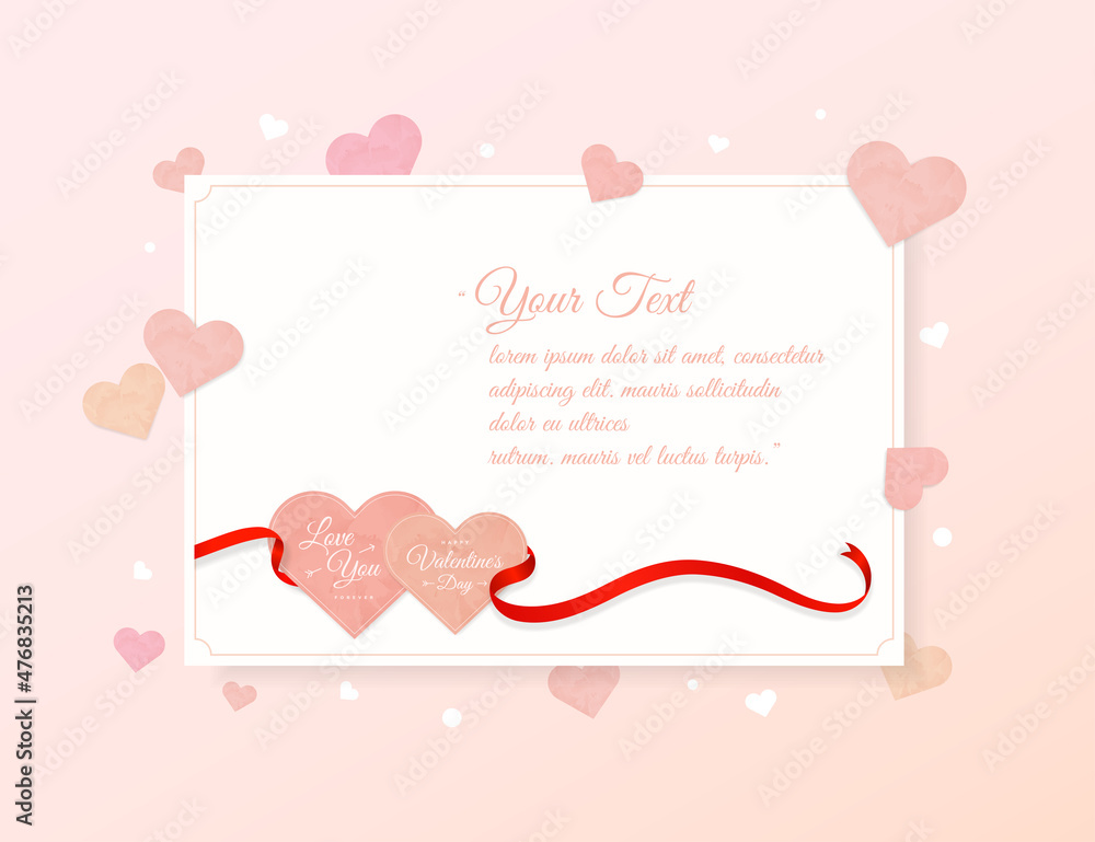 Valentine Day greeting car design Valentine Day greeting car design