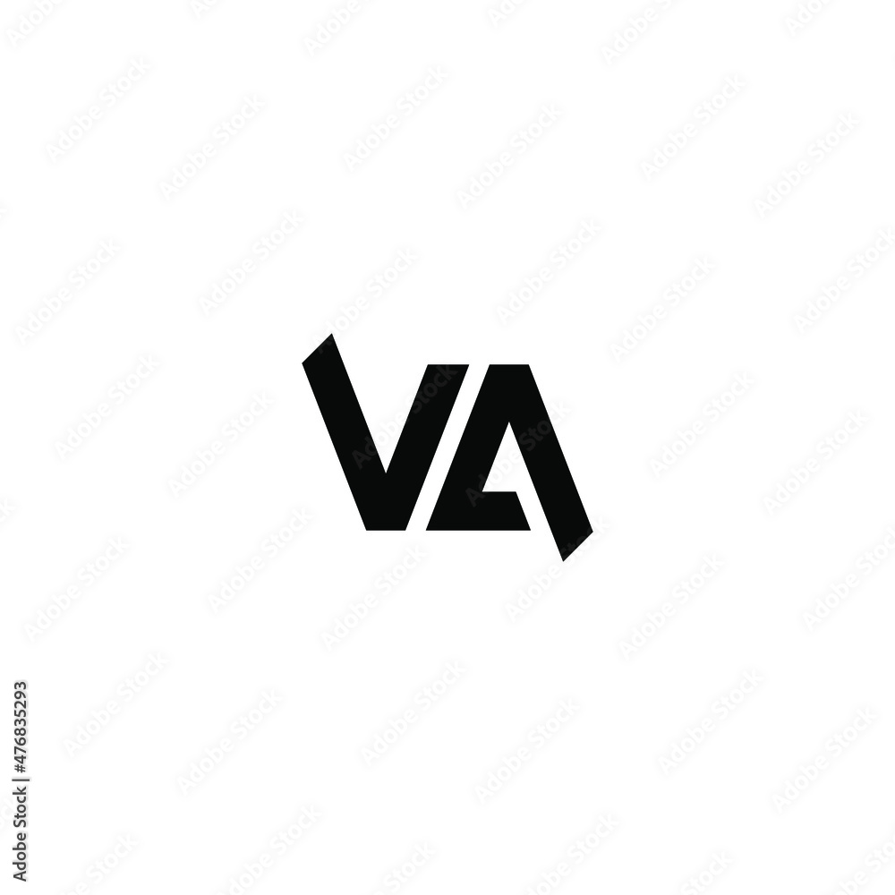 Letter VA Logo, Letter AV Logo, Modern V Logo Letter VA Logo, Letter AV Logo, Modern V Logo