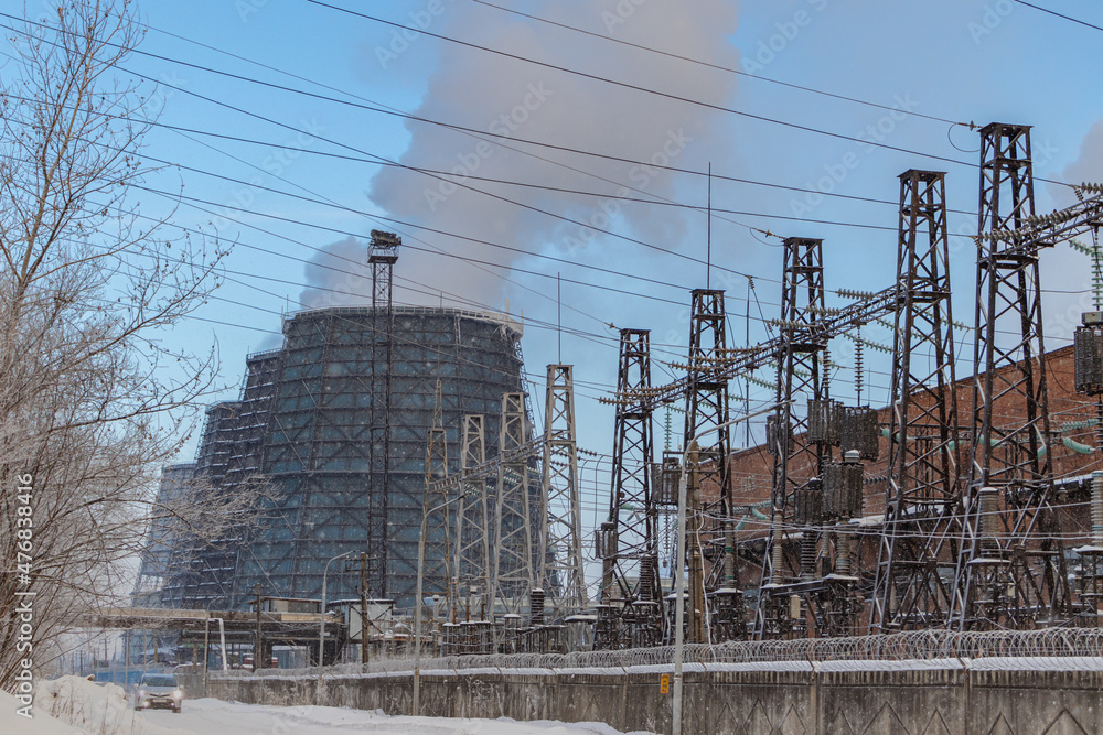 high pollution from coal power plant produsing electricity high pollution from coal power plant produsing electricity