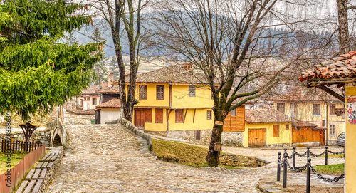 Koprivshtitsa in wintertime, Bulgaria HDR Image © mehdi33300