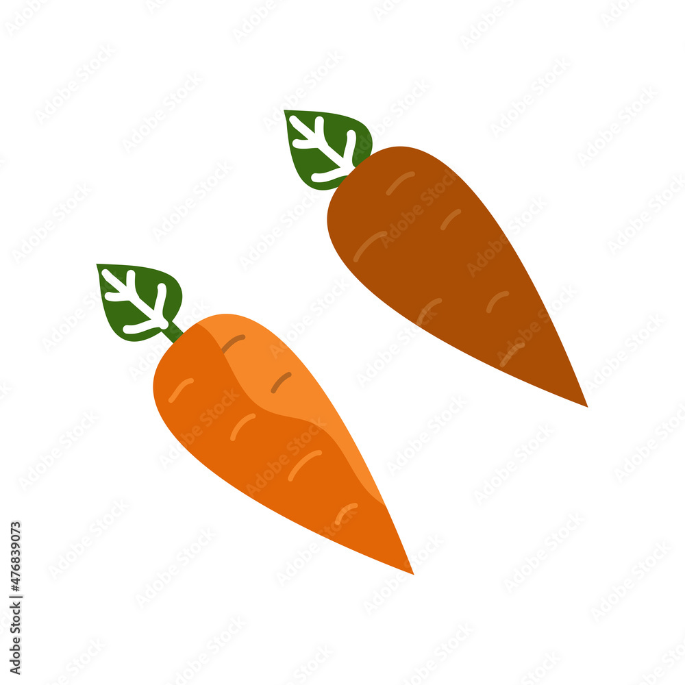 carrot icon design vector templates white on background carrot icon design vector templates white on background