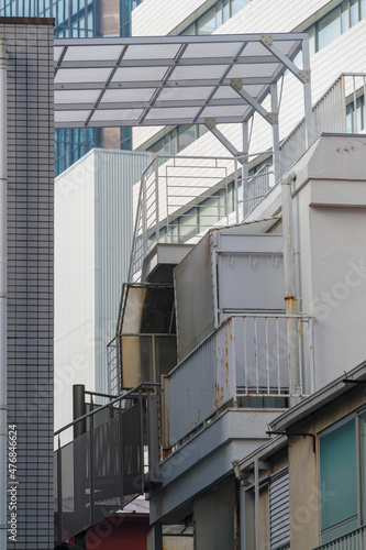 東京、赤坂7丁目の街の風景　薬研坂 © Tsubasa Mfg