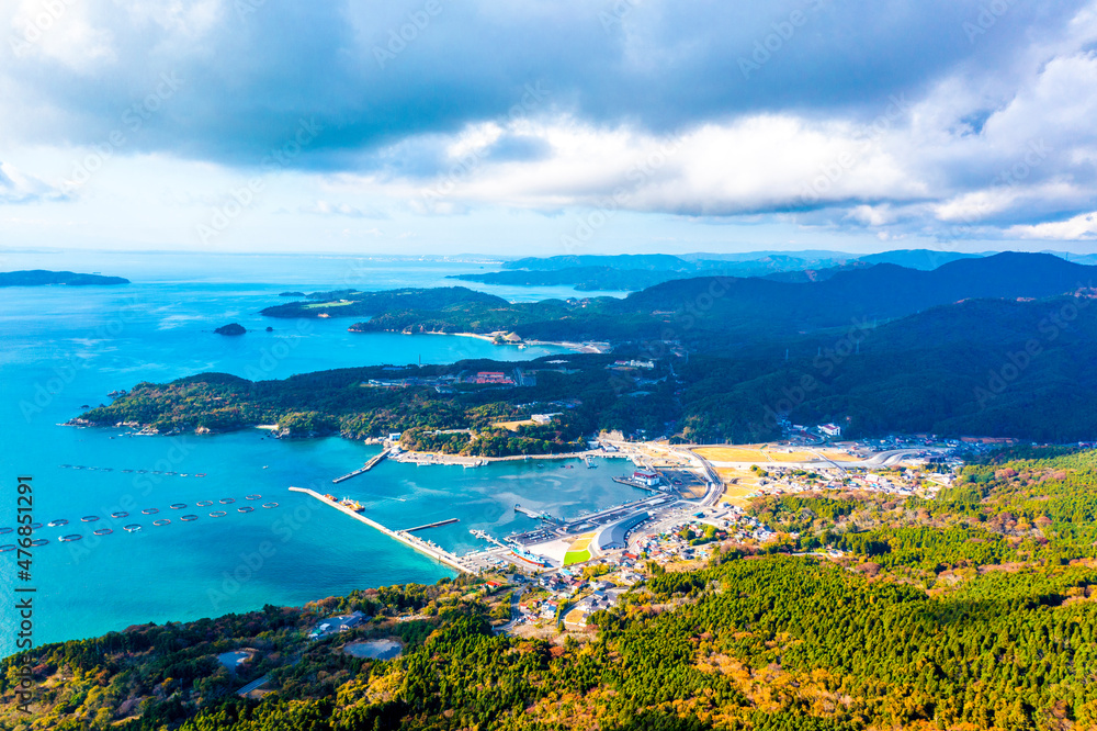 Obraz premium 鮎川港（宮城県石巻市）